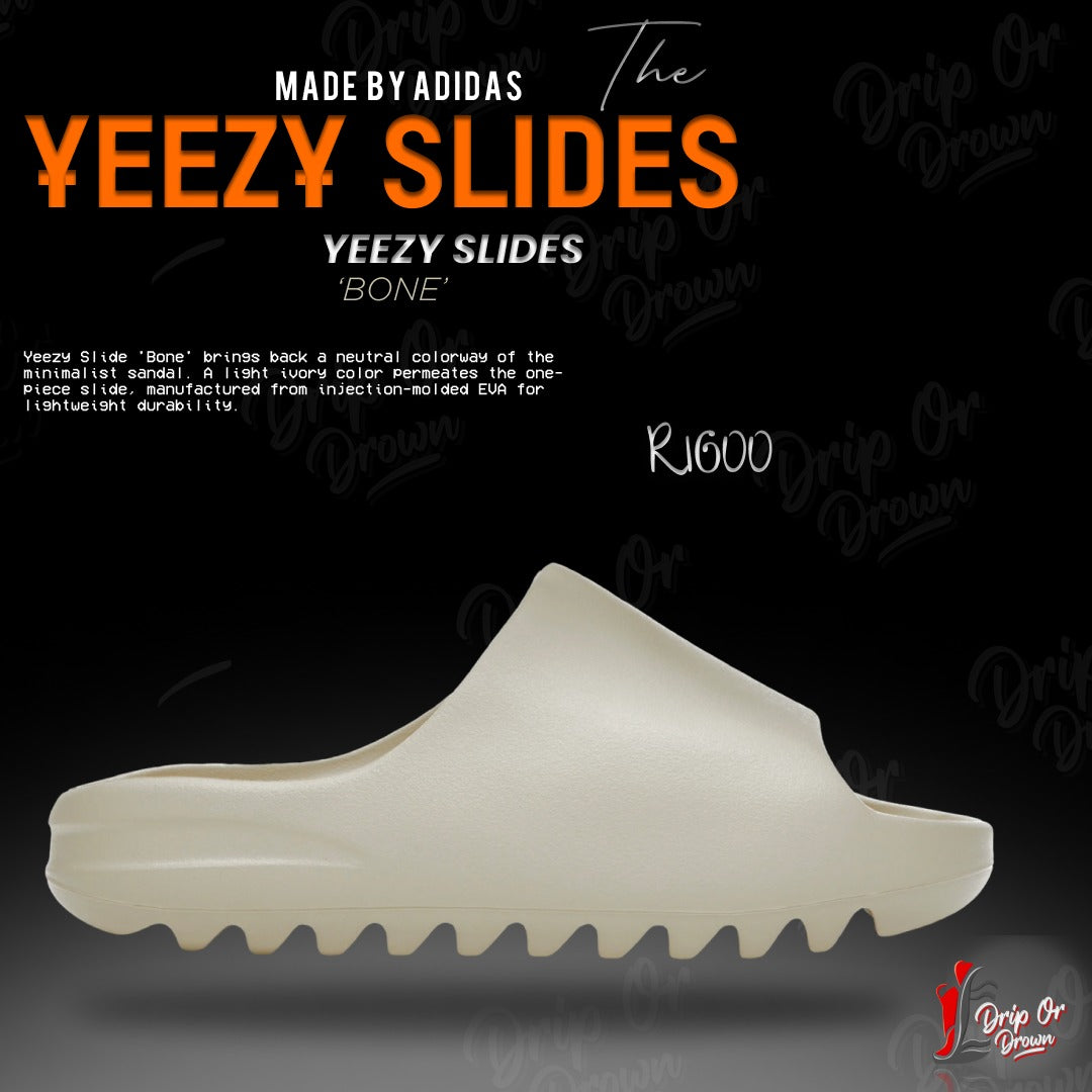 Yeezy Slides Bone